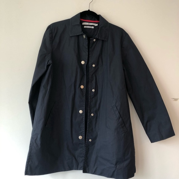 Tommy Hilfiger vintage car coat navy classic - Picture 1 of 8